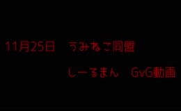 11月25日　GvG