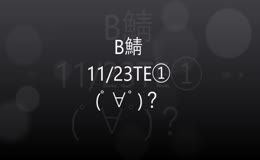 TE B鯖　11/23　①